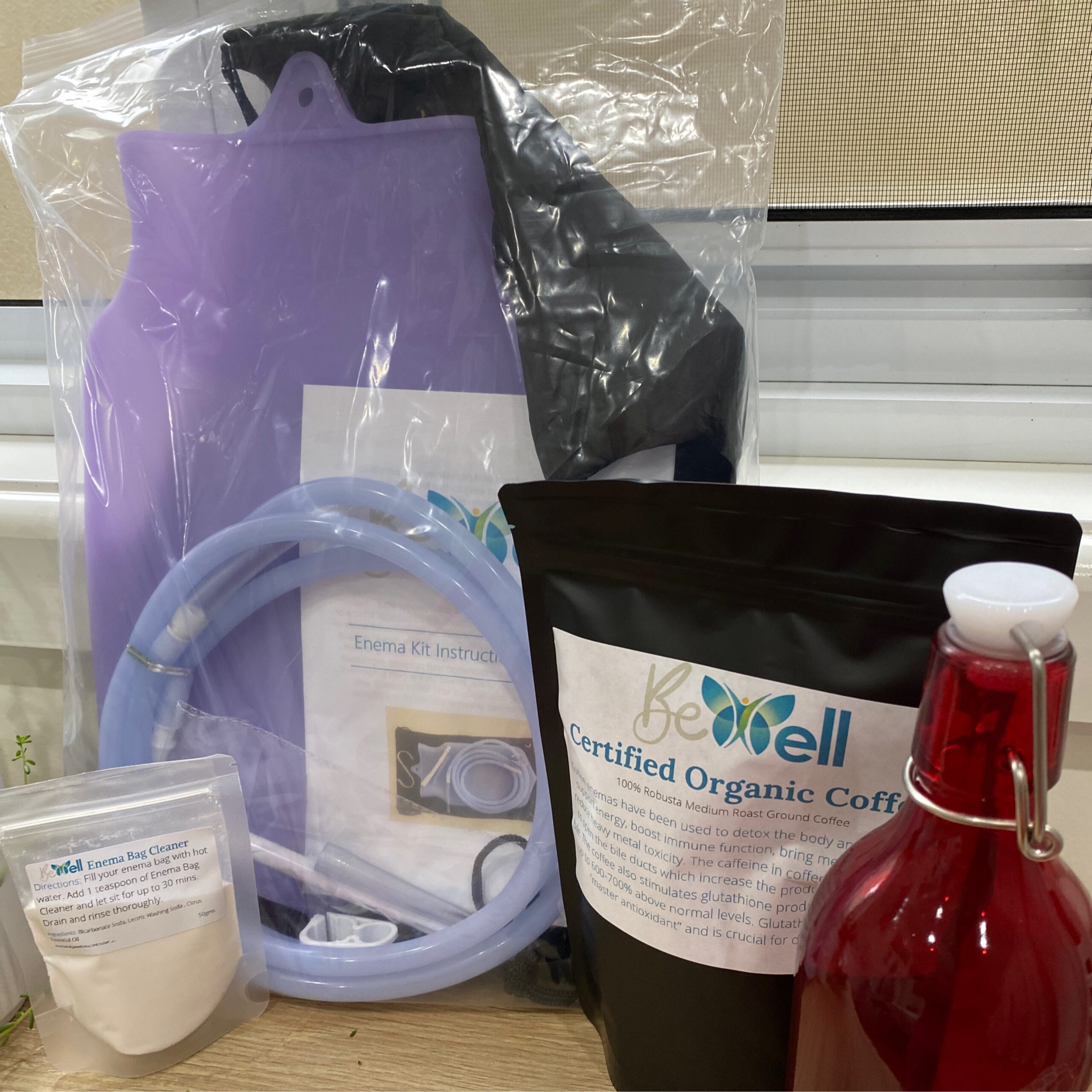 BeWell Coffee Enema Kit Purple 3L Bendigo Wellness Centre   Original 12 Scaled 